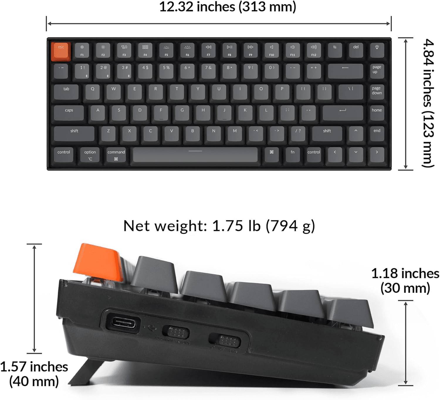 Keychron K2 Mechanical Keyboard - Image 3